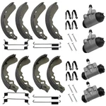 Front Rear Brake Wheel Cylinders All 4 Fit For Kawasaki KAF300 Mule 500 520 5... New. Price: $253.75.