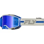 Fly Racing Zone Pro Goggles Grey/blue W/ Mirror/smoke Lens 37-51918 New. Price: $69.99.