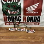 Honda Rincon Rear Master Cylinder Brake Pedal Assy 43510-HN8-305 46500-HN8-A00 Used. Price: $35.00.