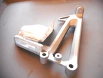 Nos Honda CBR600F4 99-06 Left Rear Pillion Step Holder Bracket 50760-MBW-000ZA New. Price: $69.99.