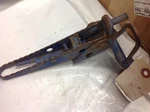 Suzuki Left Lh Blue Foot Peg Rest Bar 1987 Quadrunner LT230E 43520-35B04 Oem Used. Price: $45.00.