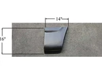 Sherman 326-36L Front Driver Side Lower Fender Patch Rear Section New. Price: $28.78.