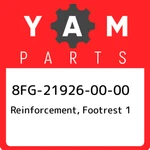 8FG-21926-00-00 Yamaha Reinforcement, Footrest 8FG219260000, New Genuine Oem P. Price: $128.48.