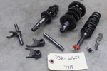 1987 Kawasaki Mojave 110E Oem Transmission Tranny Gears Shafts Forks Drum Used. Price: $349.95.