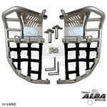Yamaha Yfz 450 Nerf Bars Pro Peg Heel Guard Alba Racing Silver Black 199T7SB New. Price: $244.99.