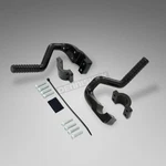Show Chrome Satin Black Adjustable Highway Pegs 41-422BK (no Ship To Ca) New. Price: $175.29.