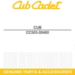 Cub Cadet 503-00480 Tension Spring Challenger CX750 CX700 CX500 Crew 4X4 New. Price: $17.95.