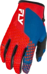 Fly Racing 2026 Youth Kinetic Gloves Large Red/white/blue 379-412YL New. Price: $41.45.