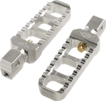 Joker Machine Serrated Footpegs Silver Narrow 08-61-8 New. Price: $165.29.