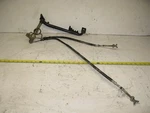 1990 Kawasaki Bayou Klf 300B Atv Rear Brake Foot Pedal With Shaft And Cables Used. Price: $79.96.