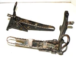 1985 1988 Suzuki Quadsport Foot Rest Oem# 43510-22A02-019 & 43520-22A05-019 Used. Price: $59.99.