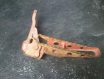 87-88 Honda Left Foot Peg Assembly # 50640-HC0-000 TRX250X Used. Price: $12.95.