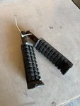1985 Honda TRX125 4 Footpeg Bar With Rubber Step Oem Used. Price: $25.00.