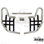 Trx 250EX 250X Honda Nerf Bars Alba Racing Silver Black Nets 220 T1 Sb New. Price: $110.00.