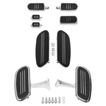 Chrome Rider Passenger Footboard Brake Shifter Pegs Fit For Harley Touring 93-25 New. Price: $269.80.