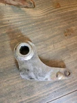 1986 Kawasaki KLF185 Bayou Rear Brake Pedal Lever 13168-1246 Used. Price: $10.00.