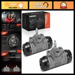 Rear Drum Brake Wheel Cylinder 2-PC Set For Toyota Tundra, 4RUNNER, Land Cruiser New. Price: $55.99.