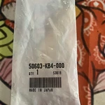 Honda 50603-KB4-000 Pin Step Bar Joint New. Price: $6.85.