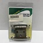 Jr Products Free Swing Flush Mount Hinge. Satin Nickel 70655 New. Price: $5.99.