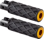 Arlen Ness Knurled Diamond Driver Footpegs Gold #400-057 Harley Davidson Softail New. Price: $105.14.