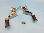 2004-2012 Victory Motorcycles Kingpin Passenger Footpegs & Brackets Nice! Used. Price: $159.00.