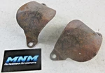 87-89 Suzuki Quadrunner LT-4WD 250 Genuine Lh / Rh Steering Knuckle Guard Shield Used. Price: $18.00.