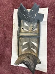 2017 Polaris Outlaw 110 Black Left Footwell Rest Splash Guard #675 Used. Price: $124.99.