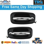 Trq Rear Driver & Passenger Side Exterior Door Handle Set For 1999-07 Gmc Chevy New. Price: $56.49.