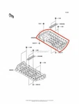 New Oem Kawasaki Brute Force 650 4X4 Right Side Floorboard Footrest Black. Price: $124.95.