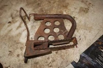 Yamaha Big Bear 350 2WD Left Foot Peg 4UH-27411-00-00 Used. Price: $29.50.