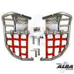 Yamaha Raptor 700 Nerf Bars Pro Peg Heel Gaurds Silver Red 197 T7 Sr New. Price: $249.99.