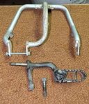 Honda XR650L Foot Peg Frame Mount Oem Bracket 50615-MN1-670 + Skid Plate Used. Price: $35.99.
