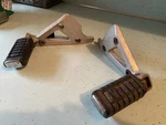 1983-1984 Honda Shadow VT500C Rear Passenger Foot Step Peg 50660-MF5-000 Used. Price: $39.95.