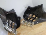 Yamaha Oem Stock Heel Foot Guards Rests Peg 1TD-F1691 1TD-F1621 Used. Price: $114.99.