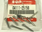 Qty 40 Suzuki 04111-2515A Footrest Gearshift Cotter Pin DR250 DR370 GSXR1100 New. Price: $24.99.