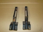 1987 Honda TRX200SX Oem Pair Of Foot Pegs Bar Steps (50610-HB3-405) With Bolts Used. Price: $30.00.