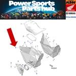 New Genuine Polaris 2021 2026 Outlaw Right Side Footwell 5456121-070 Oem. Price: $164.99.