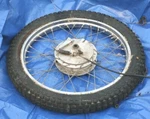 1970-71 Suzuki Ts 90 Oem Front Rim W/ Brake Hub Used. Price: $103.95.