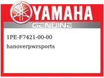 Yamaha Oem Part 1PE-F7421-00-00 Footrest New. Price: $138.99.