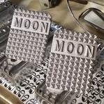 Pair Aluminum Moon Pedal Pad Brake Clutch Drag Racing Old Hot Rod Vtg Style Scta New. Price: $125.99.