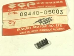 1977-2020 Suzuki Multi-model Footrest Spring Nos 09440-05003 Qty. (L-3116) New. Price: $24.99.