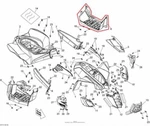 New Oem Can-am Ds 70 Mini Left Footwell Splash Mudguard. Price: $109.95.