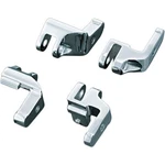 Kuryakyn Driver Floorboard Relocation Brackets Chrome #7528 Harley Davidson New. Price: $119.99.
