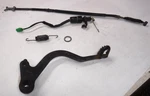 Oem 2005 Honda TRX250TE Foot Brake Cable Pedal Stop Switch F26-46 Used. Price: $45.00.