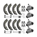 All Front & Rear Brake Wheel Cylinders Shoes Fit For Kawasaki Mule 600 610 Ka... New. Price: $193.69.