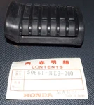 Honda Rubber, Main Footpeg 50661-ME9-000 New. Price: $19.99.