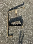 02-07 Suzuki Vinson Lt-f 500 Right Well Peg Step Support Used. Price: $25.00.